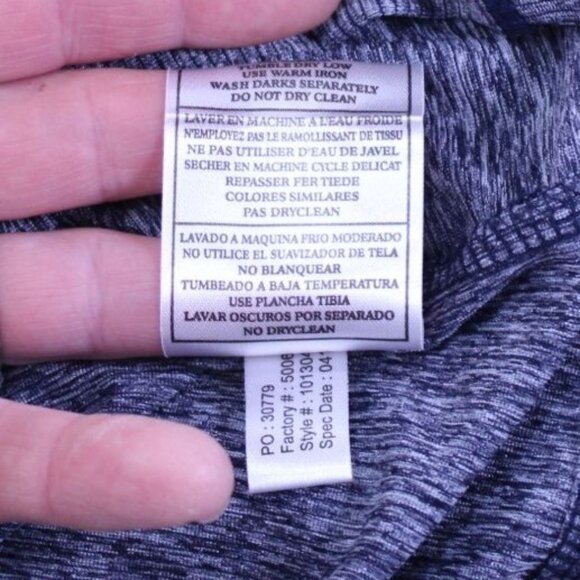 Antigua Mens PGA 1916 Quarter-Zip Pullover Shirt L Blue Polyester/Spandex - Picture 7 of 9